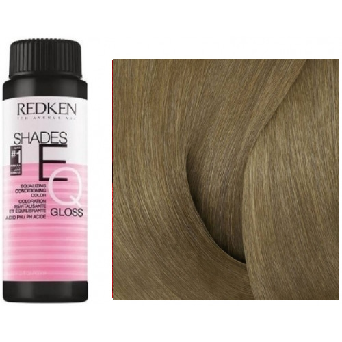 Краска-блеск без аммиака для тонирования и ухода - Redken Shades Eq Gloss 06NA - Темный блондин натурально-пепельный