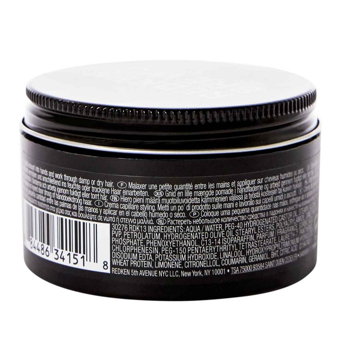 Помада-крем средняя фиксация - Redken Brews Cream Pomade For Men