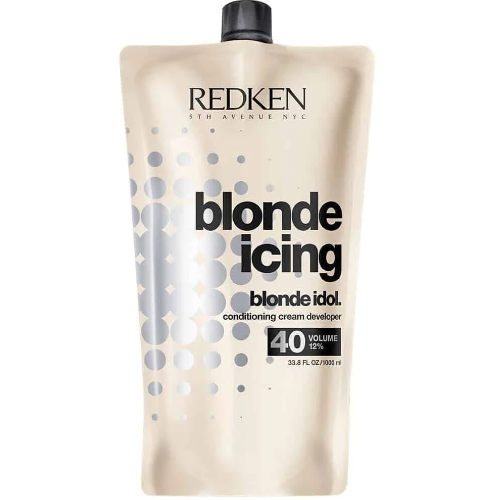 Оксид проявитель для обесцвечивающих паст 12% - Redken Blonde Glam Cream Developer 40Vol 
