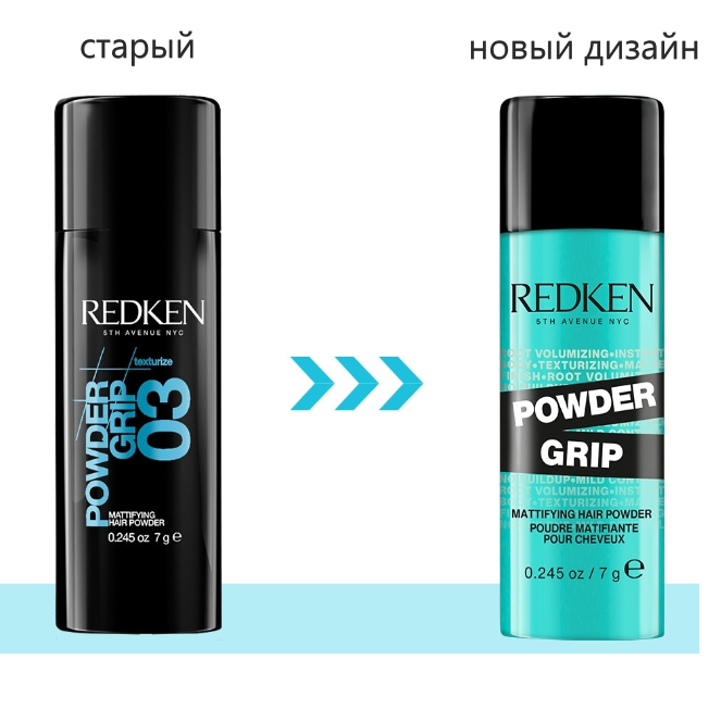 Текстурирующая пудра для объема - Redken Powder Grip 03 