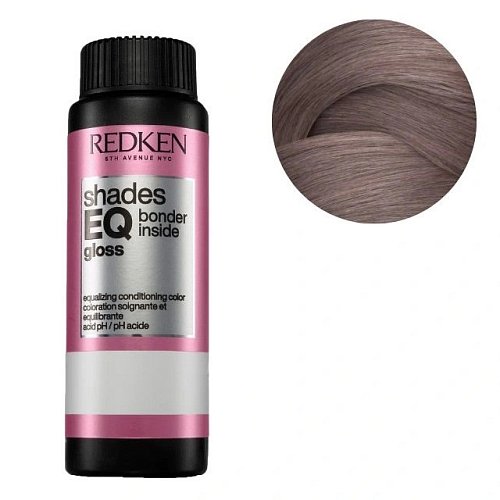 Краска-блеск без аммиака для тонирования и ухода - Redken Shades Eq Gloss Bonder Inside 07V - Сокрушительный аметист