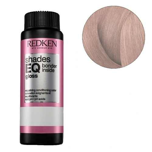 Краска-блеск без аммиака для тонирования и ухода - Redken Shades Eq Gloss Bonder Inside 010VG - Очень-очень светлый блондин фиолетово-золотистый