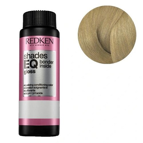 Краска-блеск без аммиака для тонирования и ухода - Redken Shades Eq Gloss Bonder Inside 07AG - Дымчато-бежевый