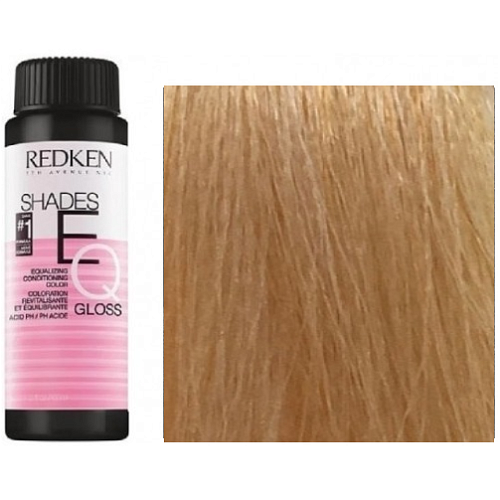 Краска-блеск без аммиака для тонирования и ухода - Redken Shades Eq Gloss 09G - Очень светлый блондин золотистый