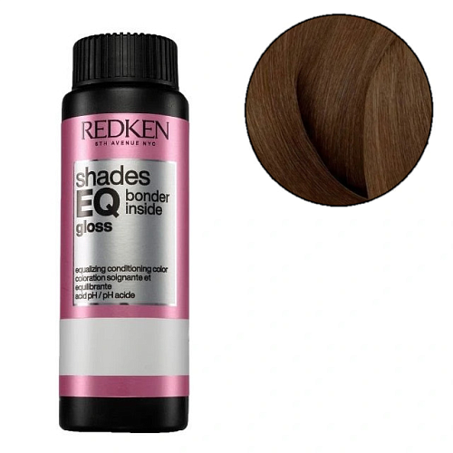 Краска-блеск без аммиака для тонирования и ухода - Redken Shades Eq Gloss Bonder Inside 03N - Темный шатен натуральный