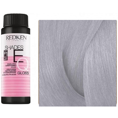 Краска-блеск без аммиака для тонирования и ухода - Redken Shades Eq Gloss 09T - Очень светлый блондин титановый