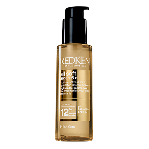 Аргановое масло для сухих и ломких волос - Redken All Soft Argan-6 Multi-Care Oil