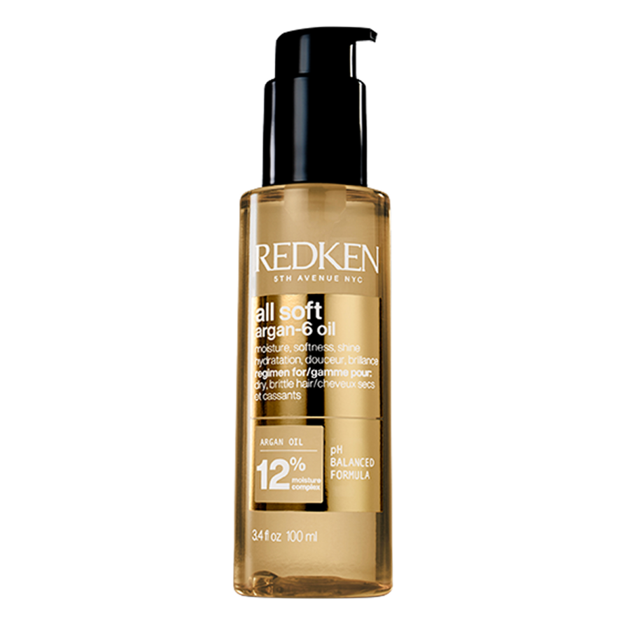 Аргановое масло для сухих и ломких волос - Redken All Soft Argan-6 Multi-Care Oil