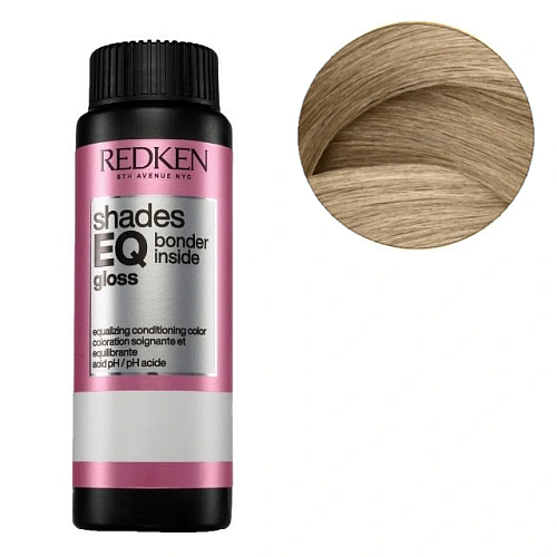 Краска-блеск без аммиака для тонирования и ухода - Redken Shades Eq Gloss Bonder Inside 09NA  - Очень светлый блондин натуральный пепельный