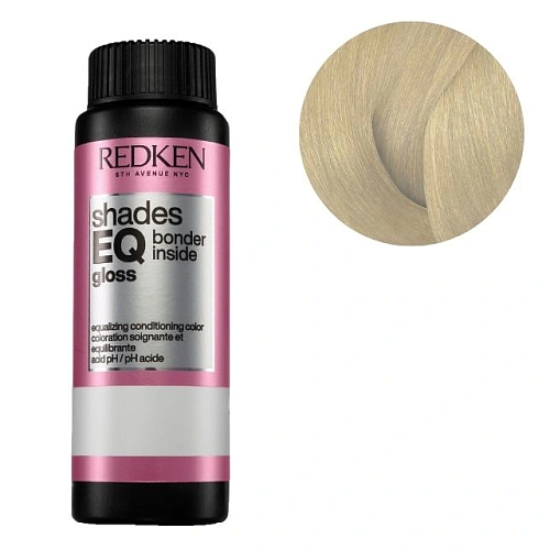Краска-блеск без аммиака для тонирования и ухода - Redken Shades Eq Gloss Bonder Inside 010AG - Пепельно-золотистый