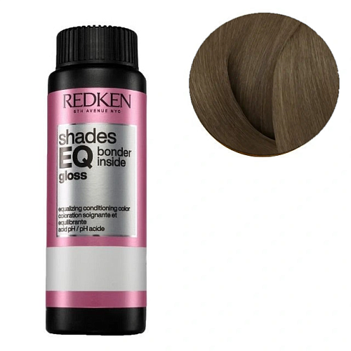 Краска-блеск без аммиака для тонирования и ухода - Redken Shades Eq Gloss Bonder Inside 05N - Светлый шатен натуральный