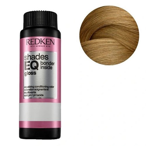Краска-блеск без аммиака для тонирования и ухода - Redken Shades Eq Gloss Bonder Inside 07N - Блондин натуральный