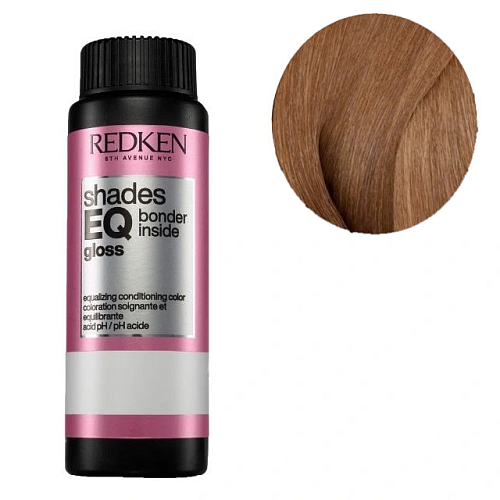 Краска-блеск без аммиака для тонирования и ухода - Redken Shades Eq Gloss Bonder Inside 06N - Марокканский песок 
