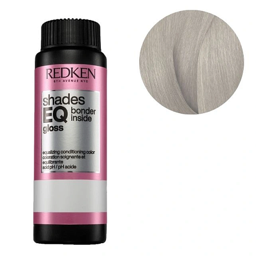 Краска-блеск без аммиака для тонирования и ухода - Redken Shades Eq Gloss Bonder Inside 09V - Очень светлый блондин фиолетовый 