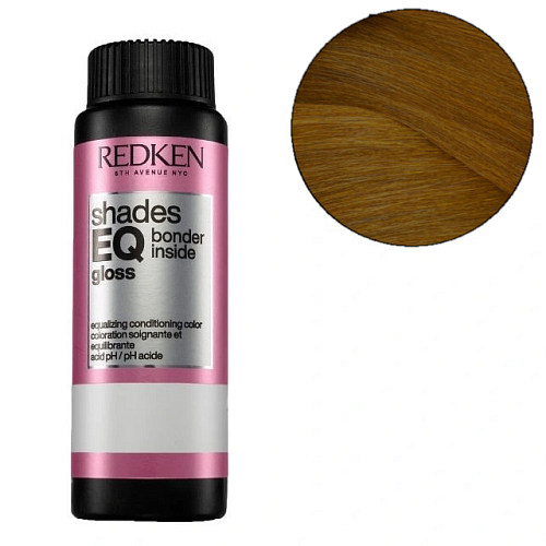 Краска-блеск без аммиака для тонирования и ухода - Redken Shades Eq Gloss Bonder Inside 05NW - Светлый шатен натуральный теплый