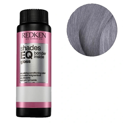 Краска-блеск без аммиака для тонирования и ухода - Redken Shades Eq Gloss Bonder Inside 07T - Блондин титановый